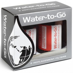 Water-To-Go - Lot 2 filtres rechange gourde Outdoor