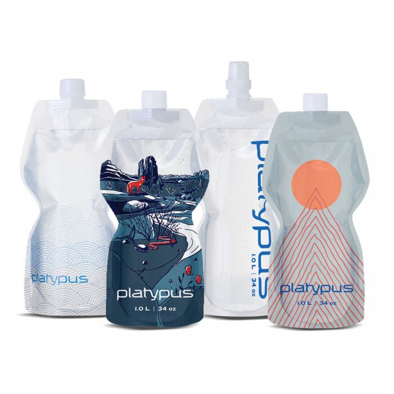 Platypus - SoftBottle 1 L - 4 designs